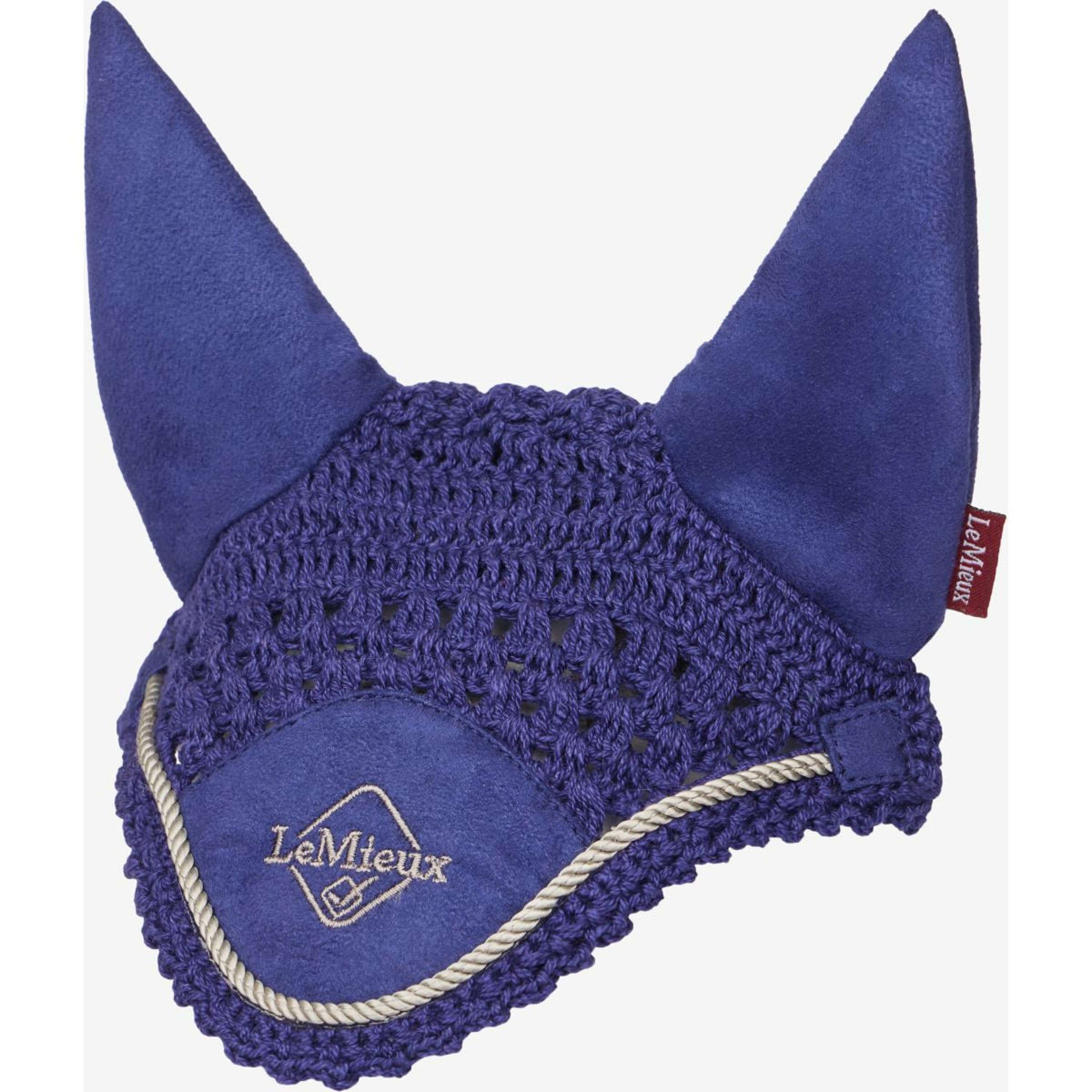 LeMieux Ear Bonnet Hobby Horse Ink Blue