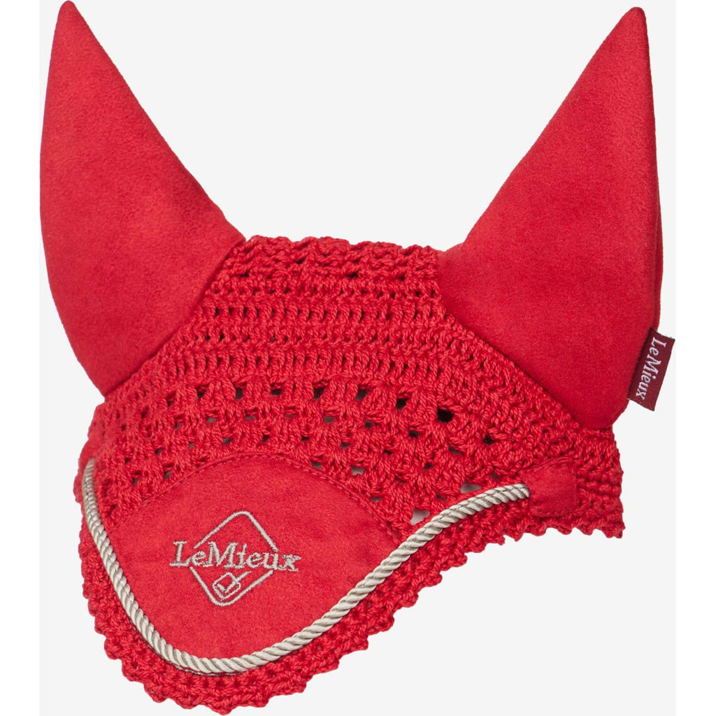 LeMieux Hobby Horse Head Ear Bonnet Chilli