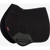 LeMieux Saddlepad Mini Suede Square Close Contact Black