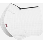 LeMieux Saddlepad Mini Suede Square Close Contact White