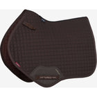 LeMieux Saddlepad Cotton Square Close Contact Brown