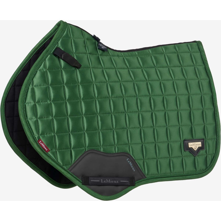 LeMieux Saddlepad Loire Classic Square Close Contact Hunter Green LeMieux Saddlepad Loire Classic Square Close Contact Hunter Green