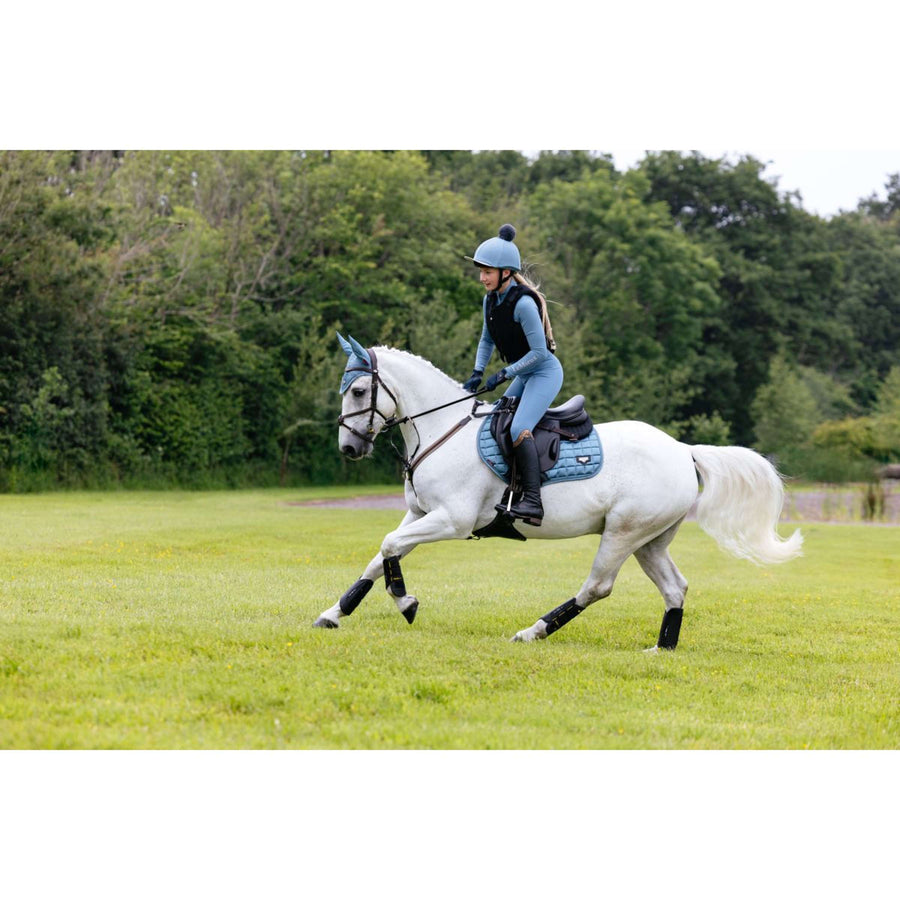 LeMieux Saddlepad Loire Classic Square Close Contact Ice Blue