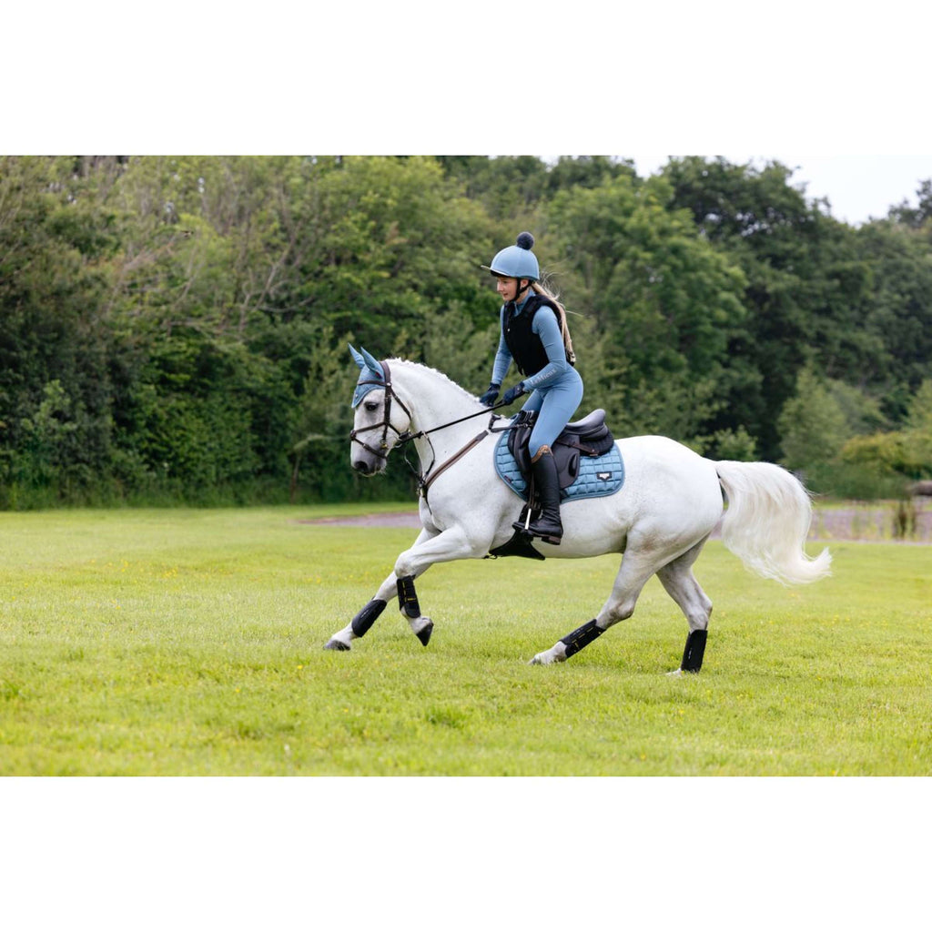 LeMieux Saddlepad Loire Classic Square Close Contact Ice Blue