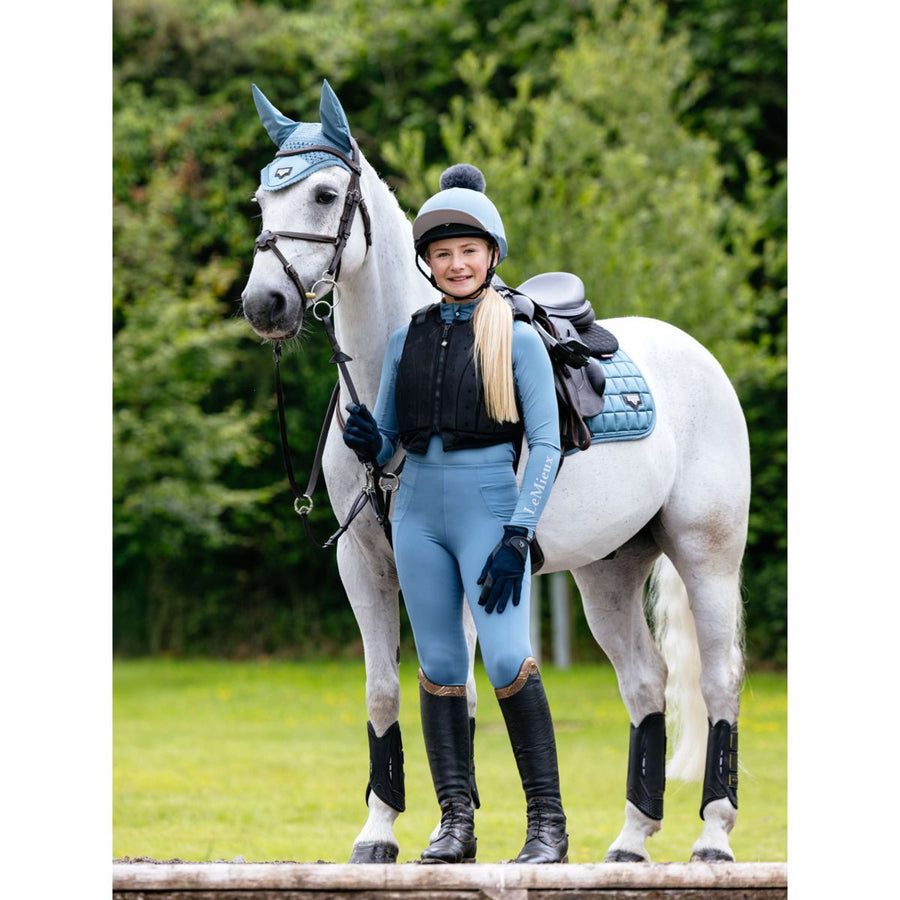 LeMieux Saddlepad Loire Classic Square Close Contact Ice Blue