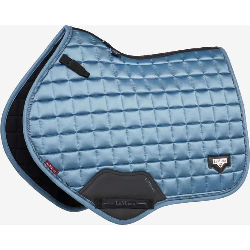 LeMieux Saddlepad Loire Classic Square Close Contact Ice Blue LeMieux Saddlepad Loire Classic Square Close Contact Ice Blue