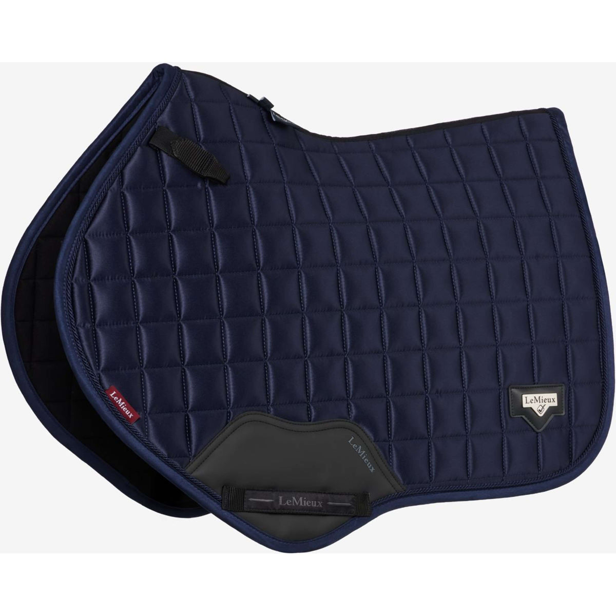 LeMieux Saddlepad Loire Classic Square Close Contact Navy