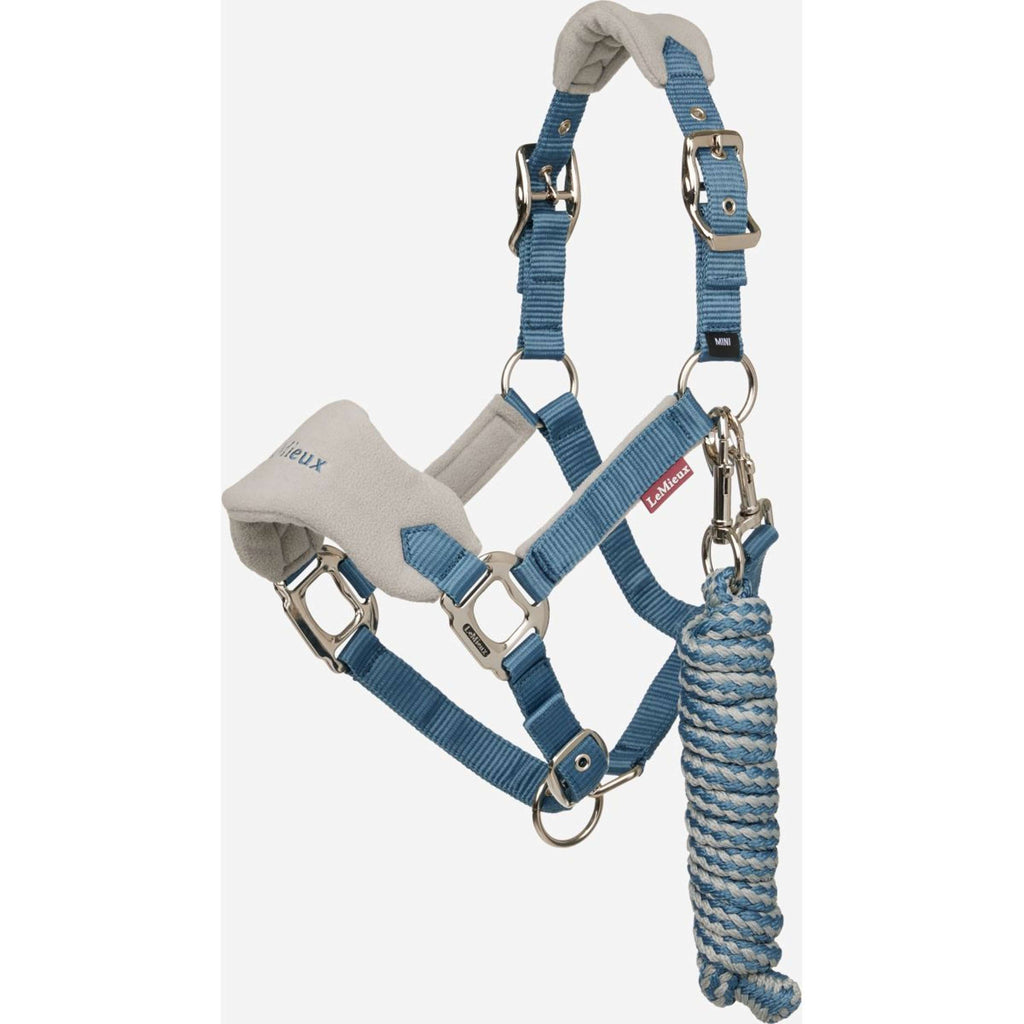 LeMieux Head Collar Set Mini Vogue Ice Blue