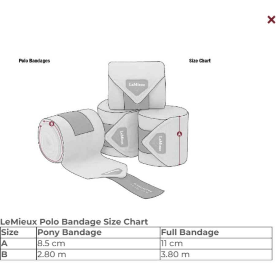 LeMieux Bandages Loire Polo Mulberry