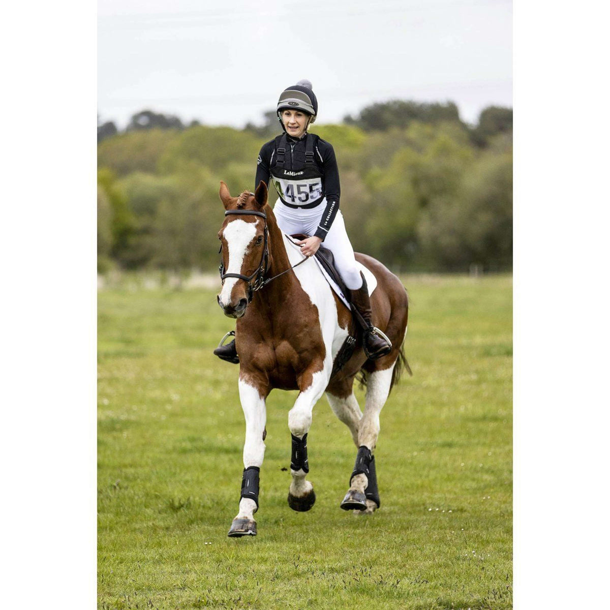 LeMieux Number Holder Eventing Black