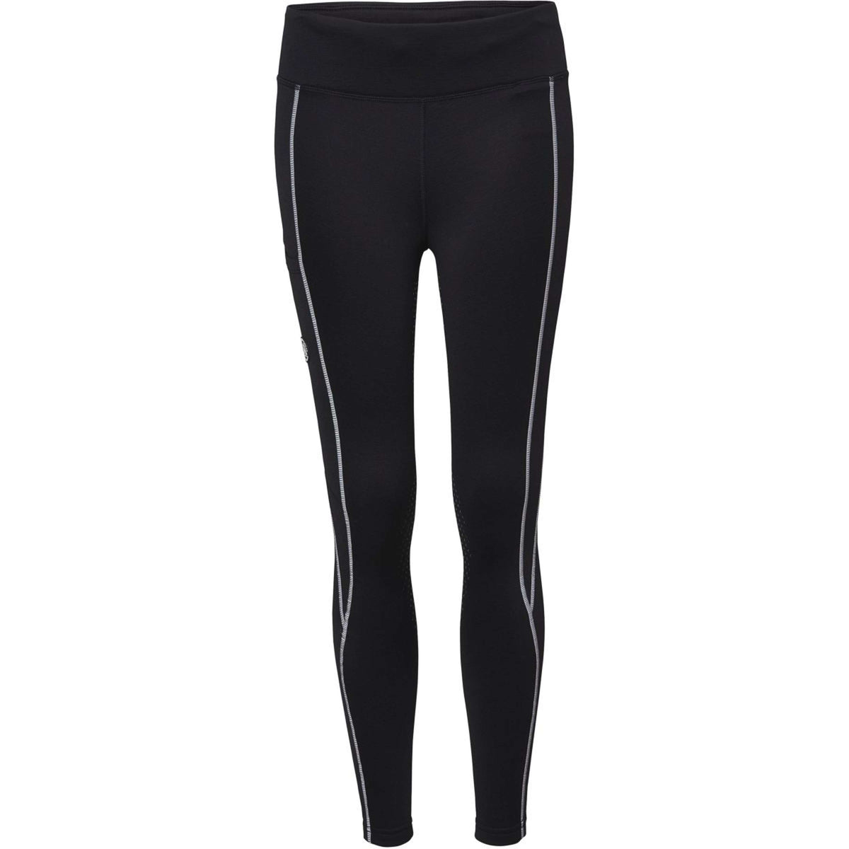 Mountain Horse Riding Legging Jade Grip Half Seat Ladies Black