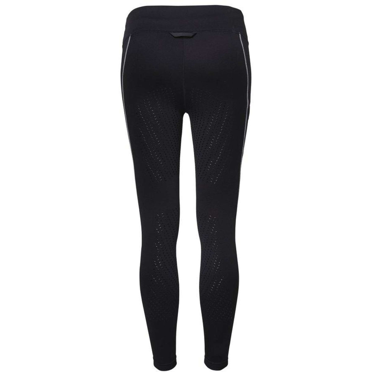 Mountain Horse Riding Legging Jade Grip Half Seat Ladies Black