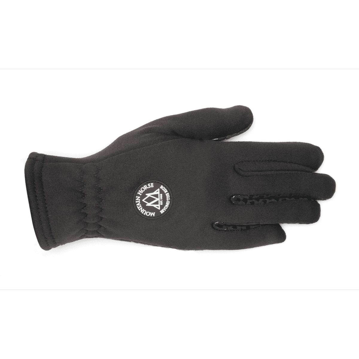 Mountain Horse Riding Riding Gloves Fleece Jr Black