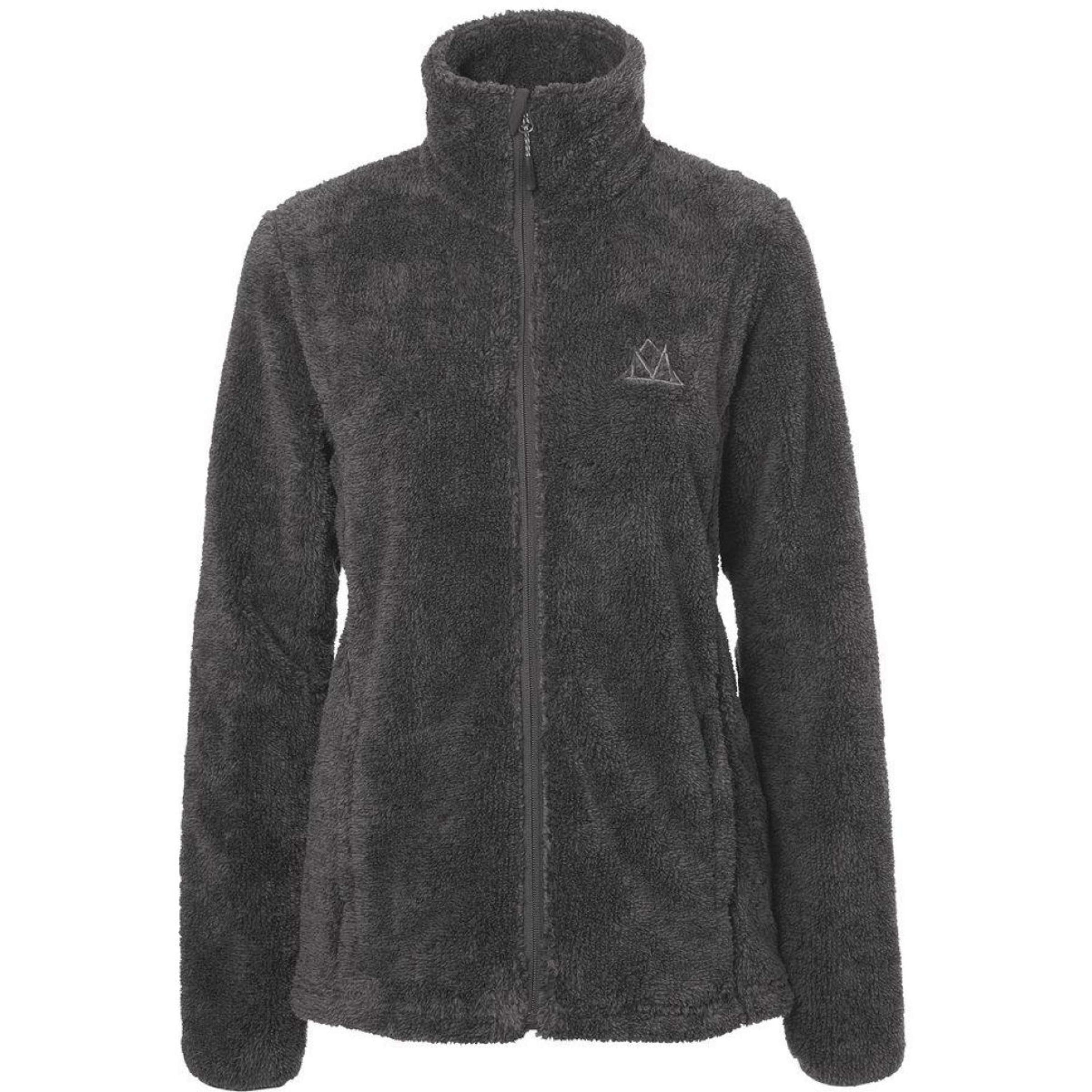 Mountain Horse Zip-Hoodie Fuzzy Fleece Grey