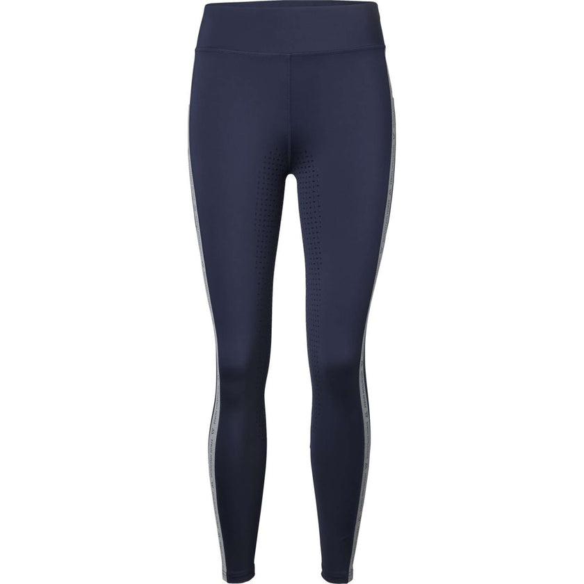 Mountain Horse Riding Legging Active Stripe Grip HF Navy