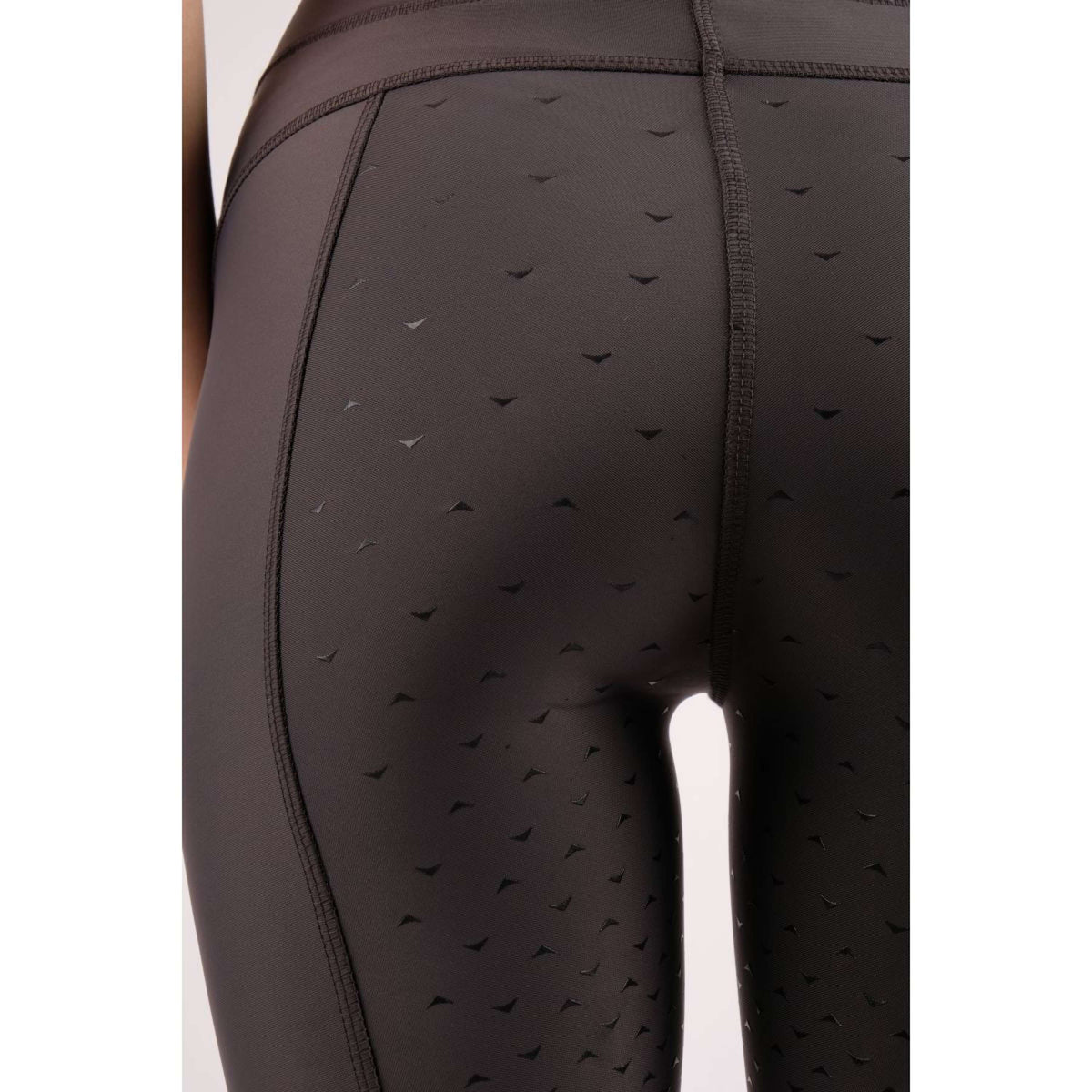 Montar Riding Legging Linnea Pull On Crystal Pocket Full Grip Grey