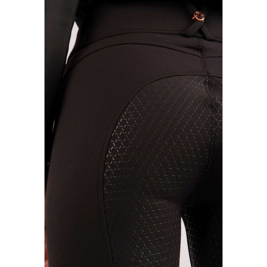 Montar Breeches Molly Rosegold Highwaist Full Grip Black