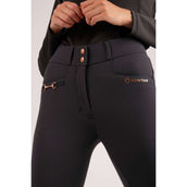 Montar Breeches Molly Rosegold Highwaist Full Grip Navy