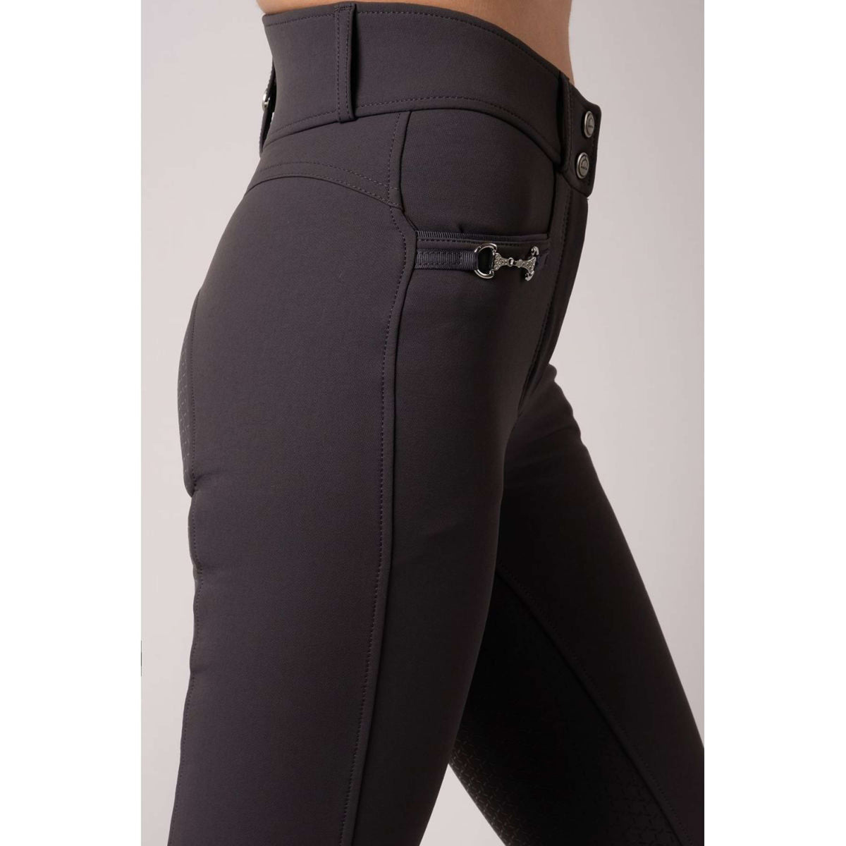 Montar Breeches Molly Highwaist Full Grip Grey