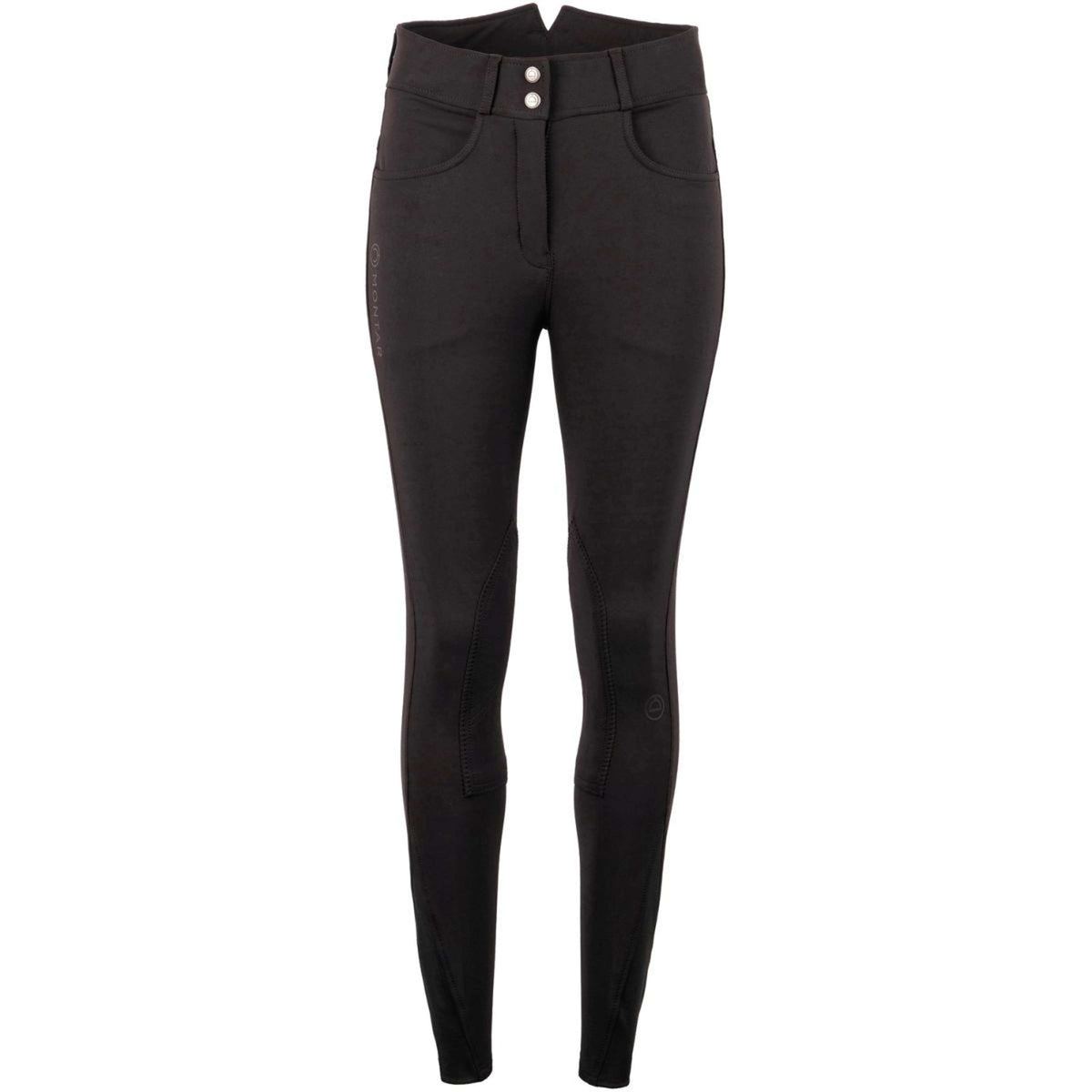 Montar Breeches Ess Megan Highwaist Knee Grip Black