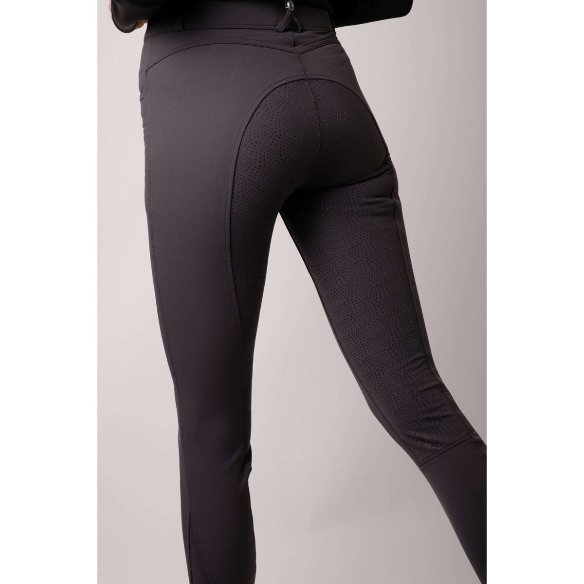 Montar Breeches Megan Yati Highwaist Full Grip Grey