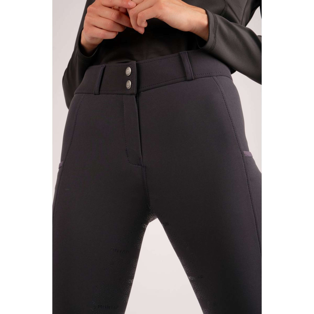 Montar Breeches Madelyn Highwaist Full Grip Navy