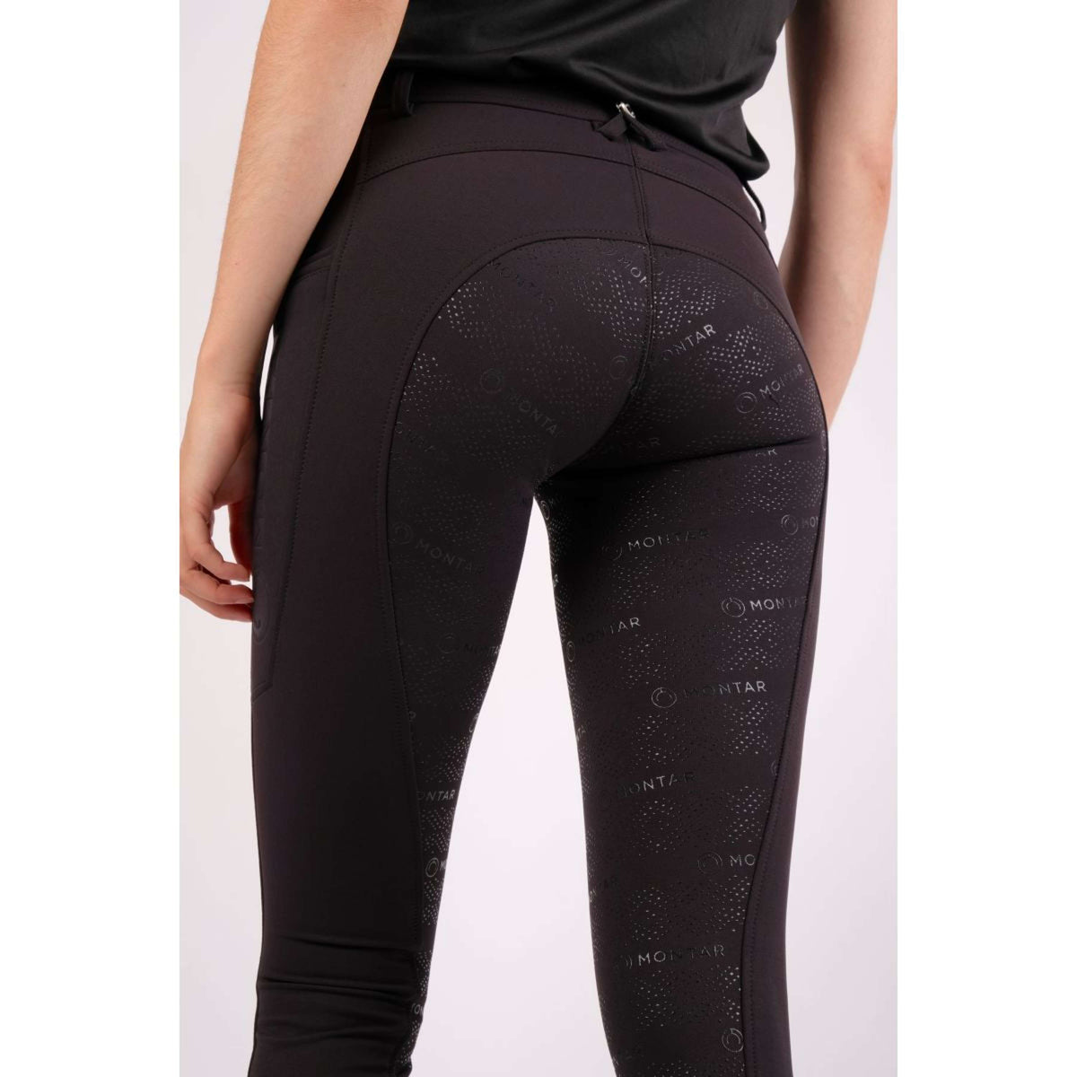 Montar Breeches Angela Full Grip Black