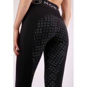 Montar Riding Legging Selena Pull On Full Grip Black