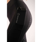 Montar Riding Legging Selena Pull On Full Grip Black