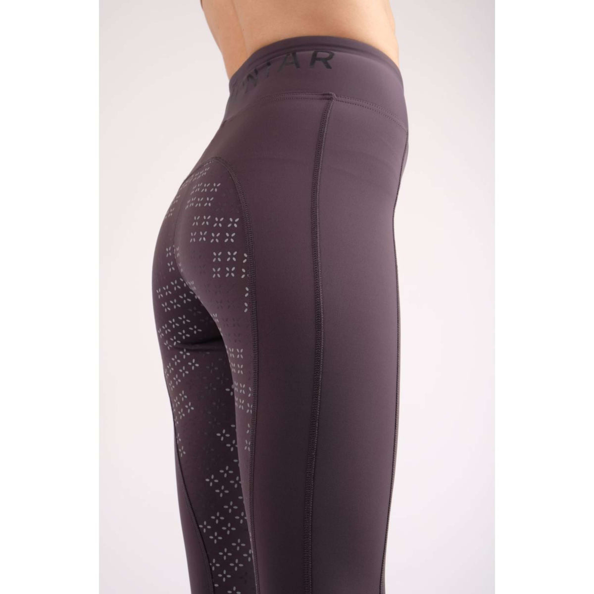 Montar Riding Legging Selena Pull On FullGrip Grey