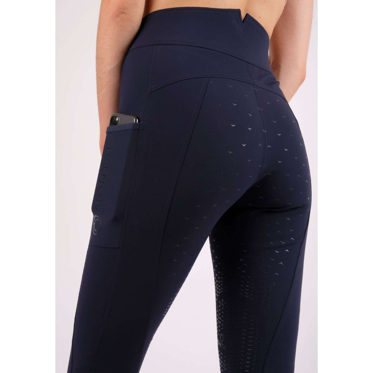 Montar Riding Legging Kinsley Full Grip Navy