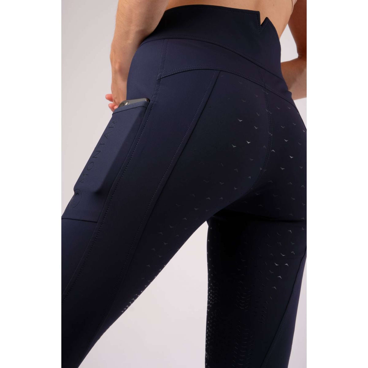 Montar Riding Legging Kinsley Full Grip Navy