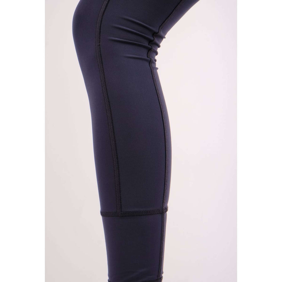 Montar Riding Legging Selena Pull On Junior Full Grip Navy