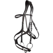 Montar Bridle Lyon Jumping Eco Leather Black