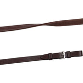 Montar Reins Leather/Rubber Buckles ss Eco Brown