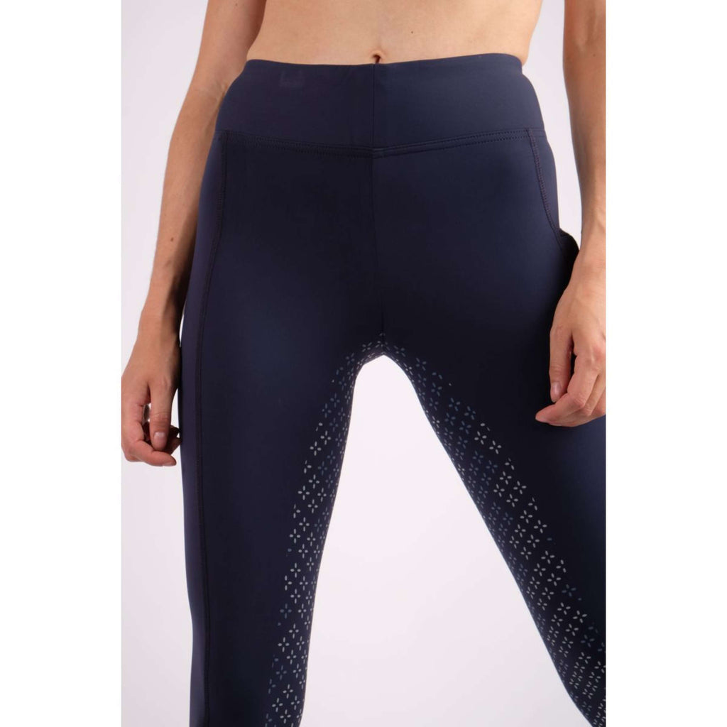 Montar Riding Legging Selena Pull On Full Grip Navy
