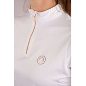 Montar Poloshirt Everly Rosegold Junior White