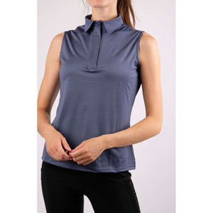 Montar Poloshirt Fiona Sleeveless Ocean Blue