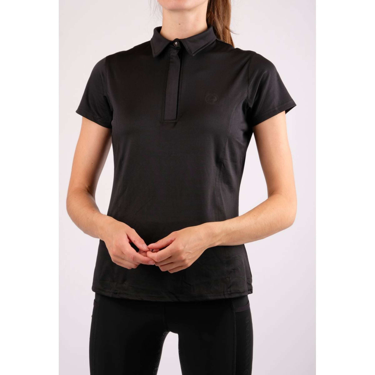 Montar Shirt Rebecca Short Sleeves Black