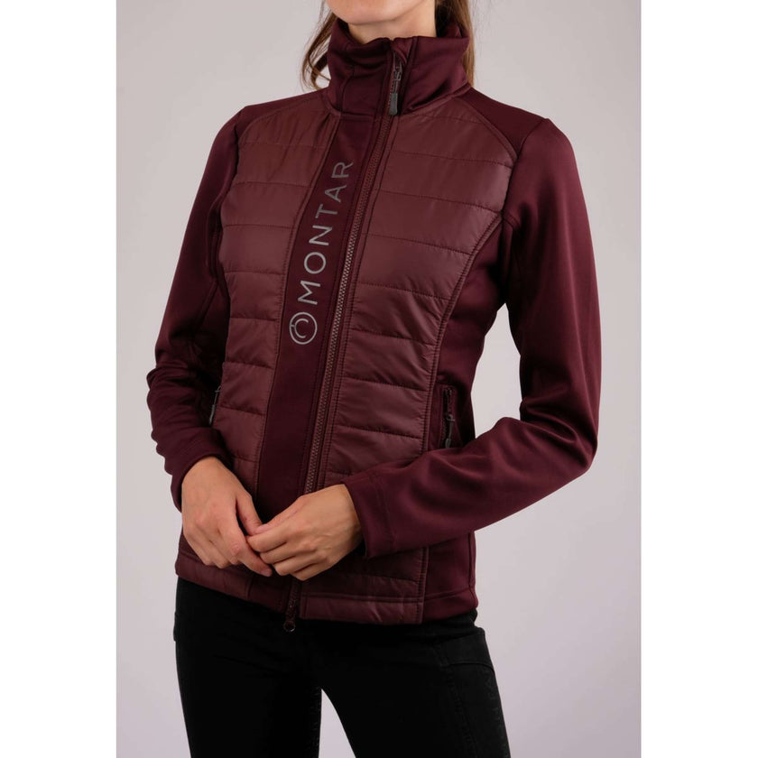 Montar Jacket Emma Quilt Plum