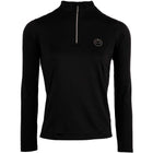Montar Shirt Everly Crystal Logo Long Sleeves Black