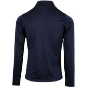 Montar Shirt Everly Crystal Logo Long Sleeves Navy