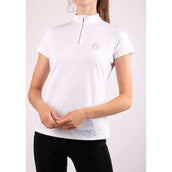 Montar Poloshirt Everly Rosegold Junior White