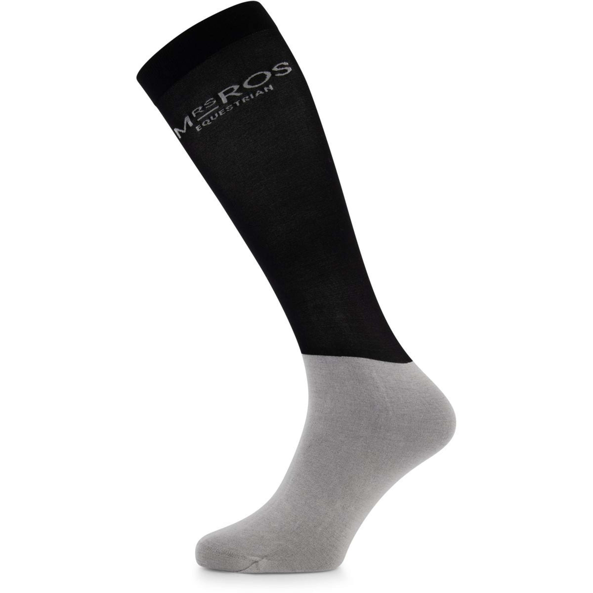 Mrs. Ros Riding Socks Sheer Phantom Black