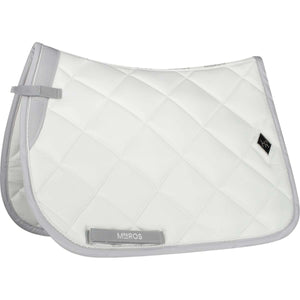 Mrs. Ros Saddlepad Iconic General Purpose Performance White