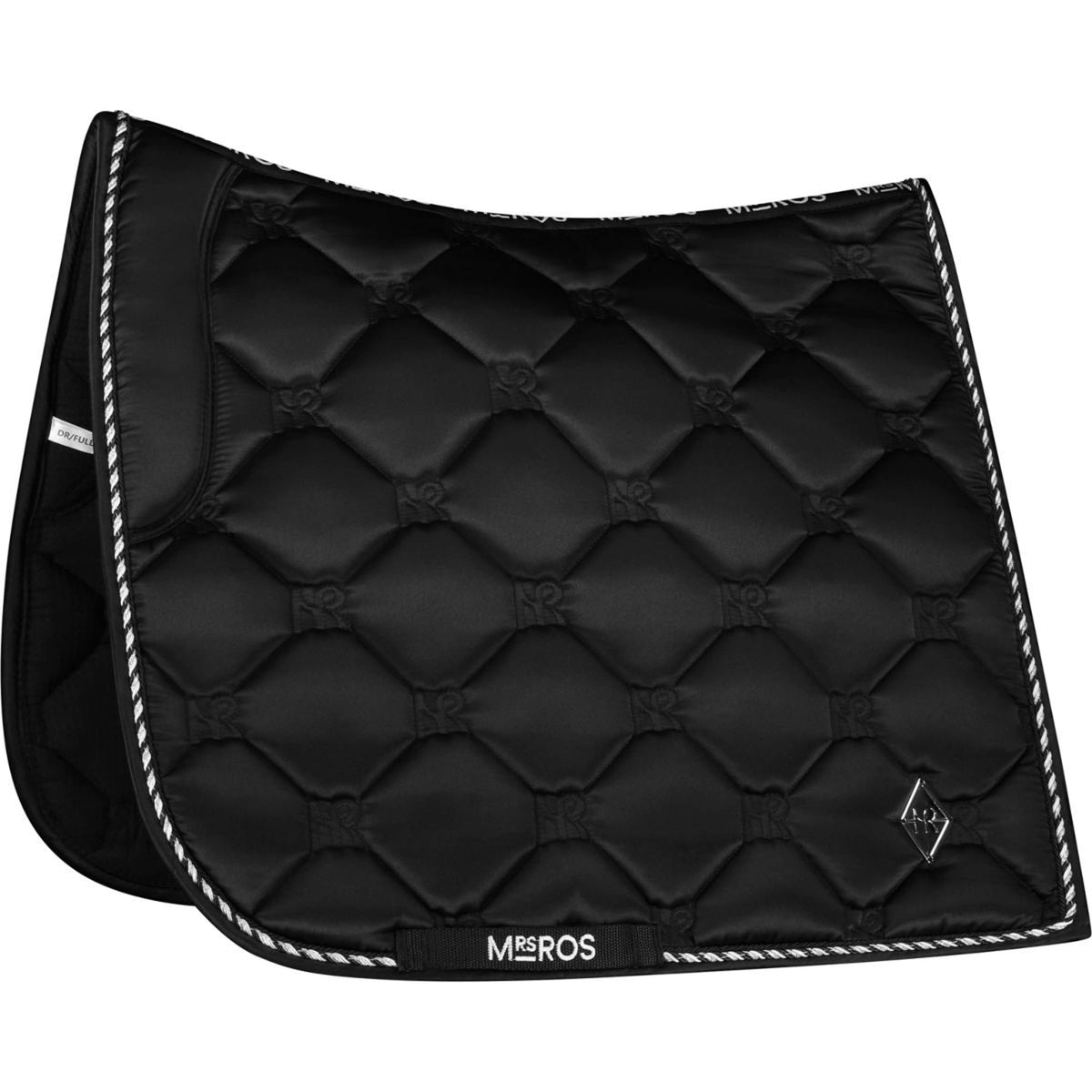 Mrs. Ros Saddlepad Charmer Dressage Phantom Black/Silver