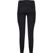 Mrs. Ros Riding Legging Silhouette Softshell Phantom Black