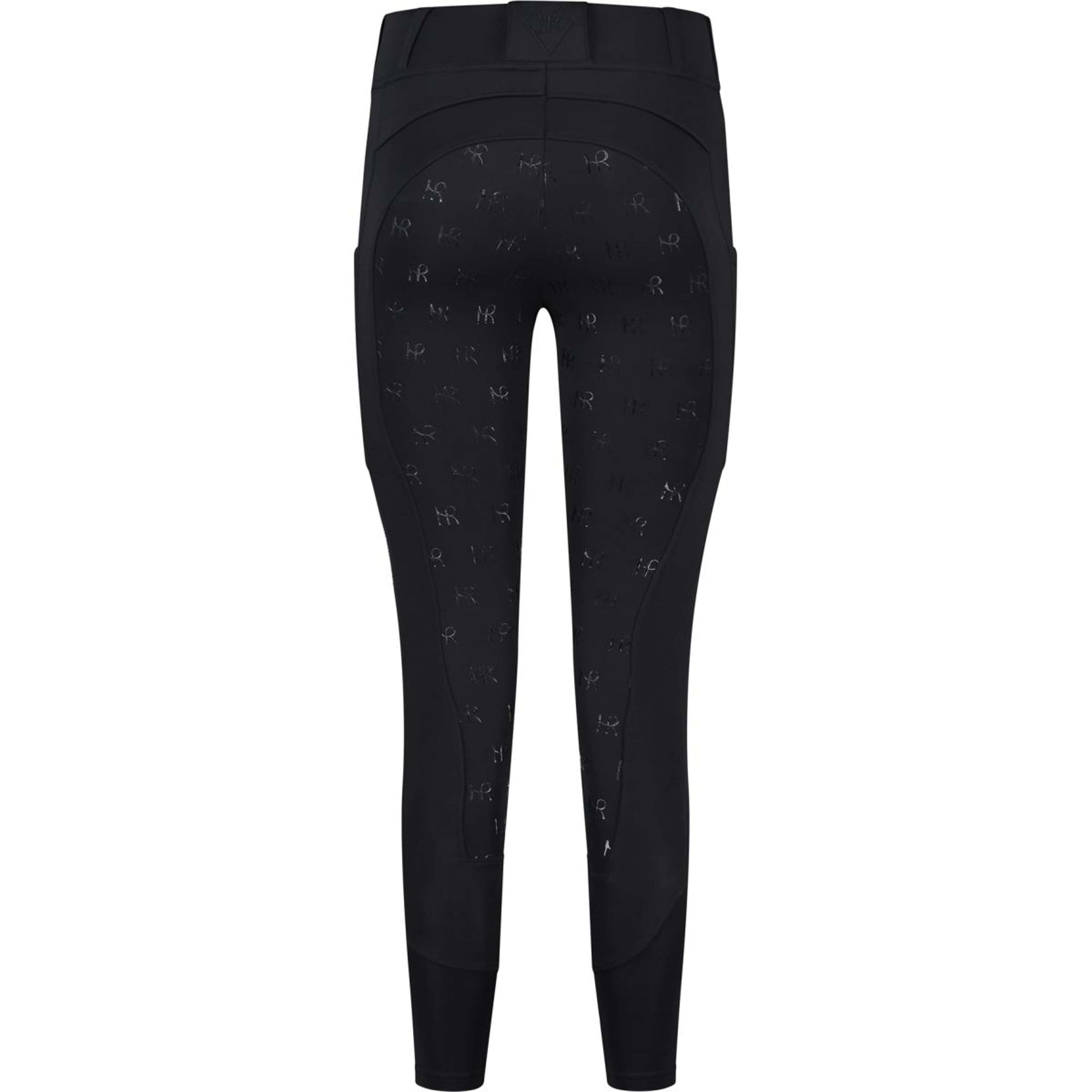 Mrs. Ros Riding Legging Silhouette Softshell Phantom Black