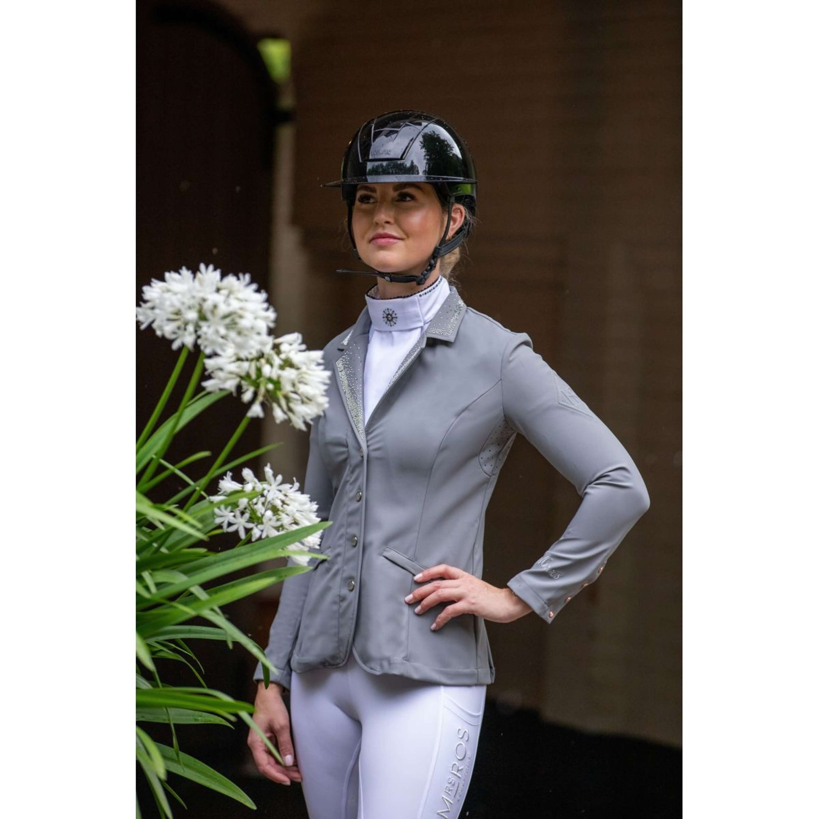 Mrs. Ros Competition Jacket Sparkle Gray Silver/Rose Gold