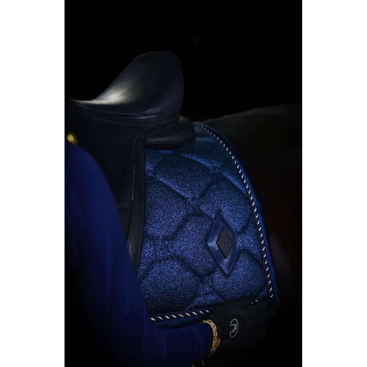 Mrs. Ros Saddlepad Dressage Glitter Sapphire